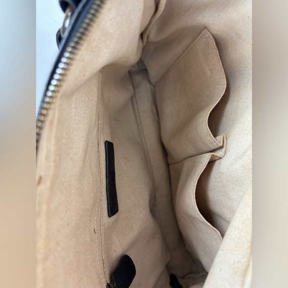 Frye Ari Leather Satchel Bag Black - Picture 9 of 11